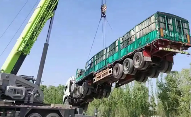 洪洞道路脱困救援案例